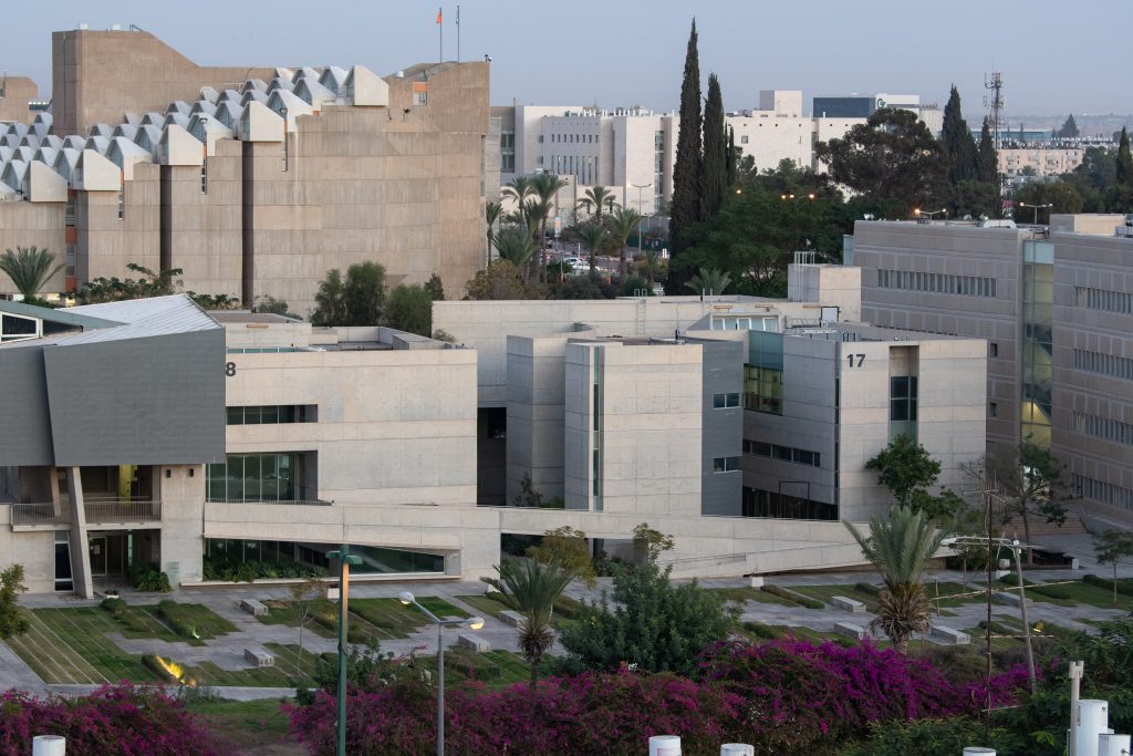 Ben-Gurion university campus outside